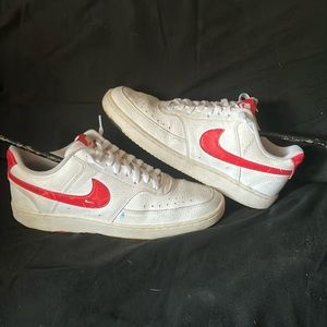 nike court visions (red)